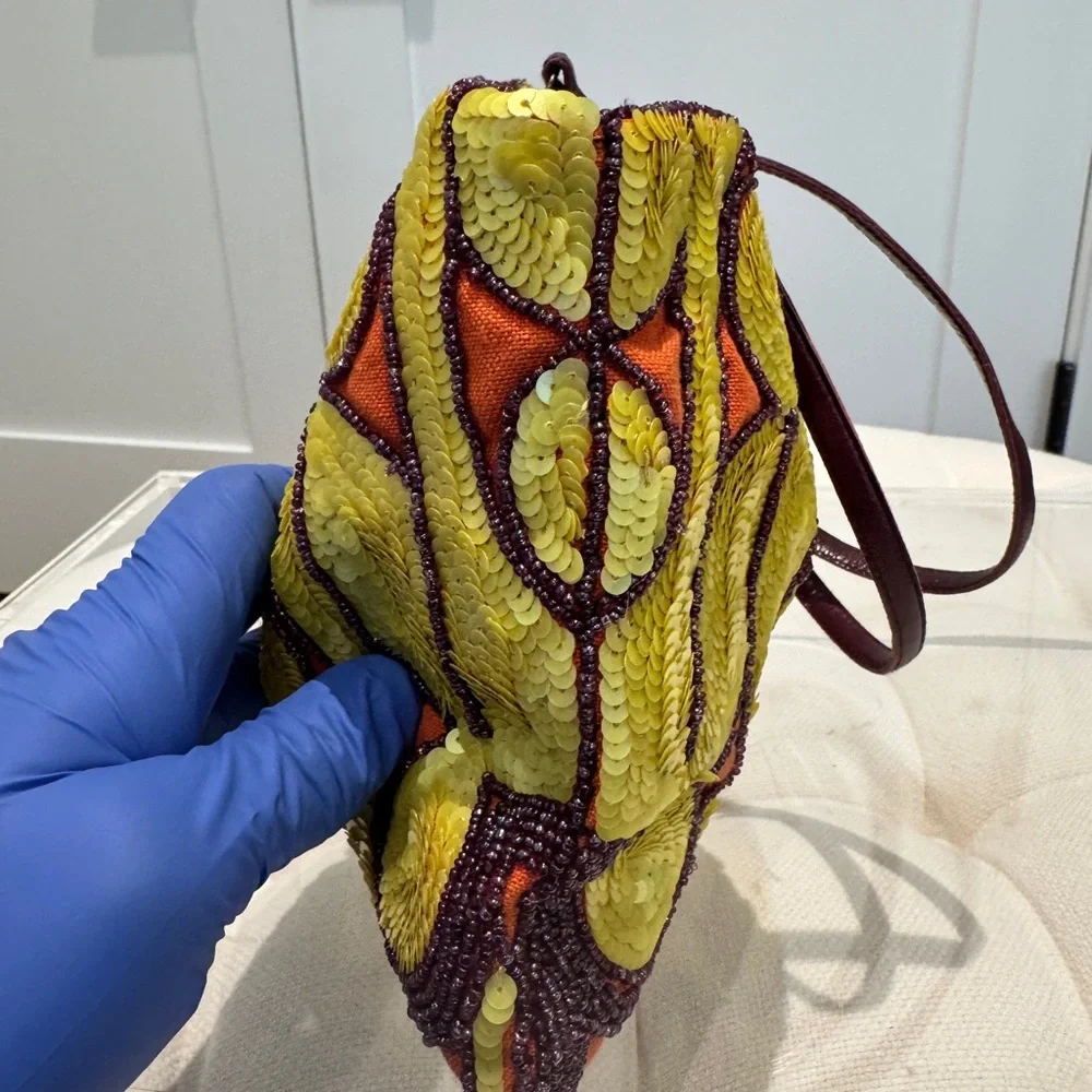 Jamin Puech Hand-Beaded & Sequin Tote – Handmade - Picture 4 of 11